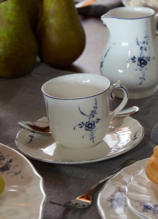 Villeroy & Boch Vieux Luxembourg schotel 14 cm - voorkant 2 gebroken wit