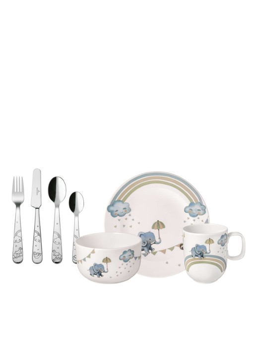 Villeroy & Boch Walk like an Elephant kinderserviesset 7-delig