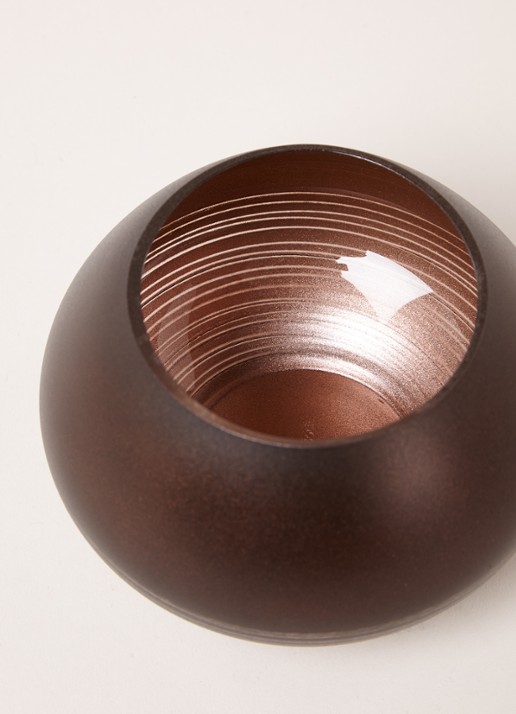 Villeroy & Boch Waxinelichthouder 7 cm - detail koper