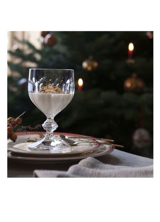 Villeroy & Boch Winter Bakery Delight Kerst dinerbord 27 cm - detail 2 gebroken wit