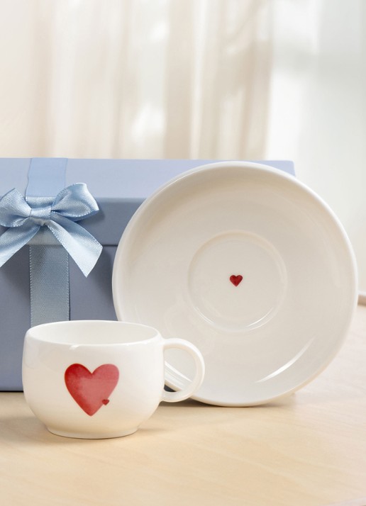 Villeroy & Boch With Love schotel 12 cm - achterkant wit