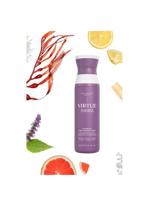 Virtue Flourish Shampoo Purple - shampoo voor fijn haar - detail 3 undefined
