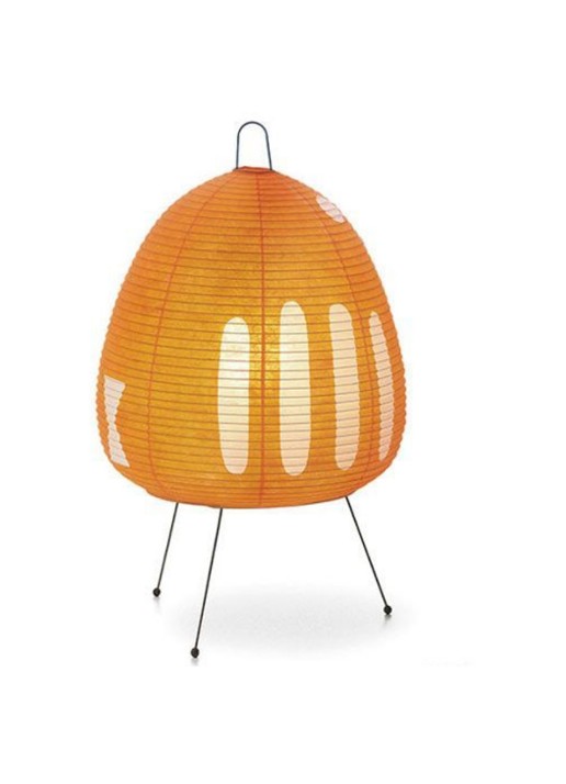 Vitra Akari 1AY tafellamp - voorkant donkeroranje