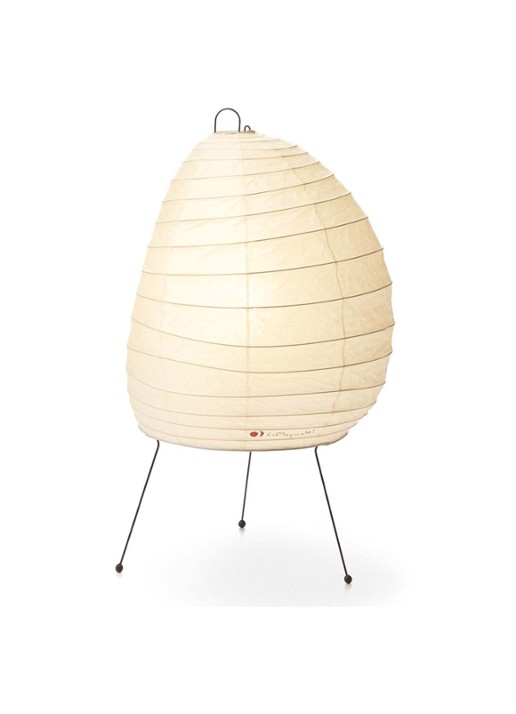 Vitra Akari 1N tafellamp - voorkant gebroken wit