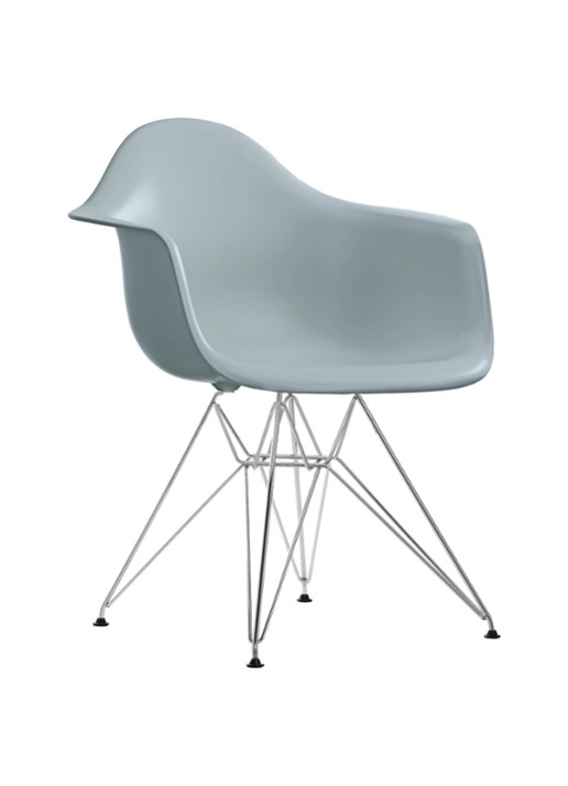 Vitra Eames DAR stoel verchroomd onderstel