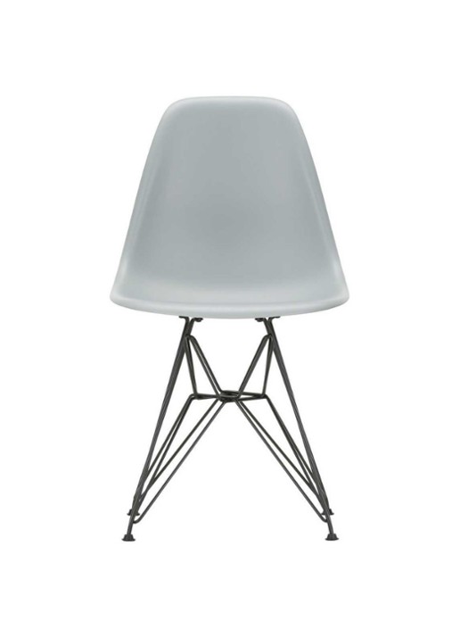 Vitra Eames DSR stoel zwart gepoedercoat