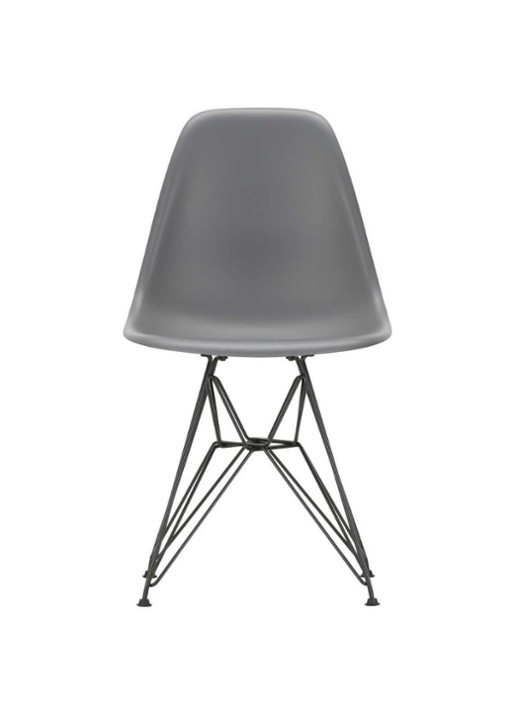 Vitra Eames DSR stoel zwart gepoedercoat