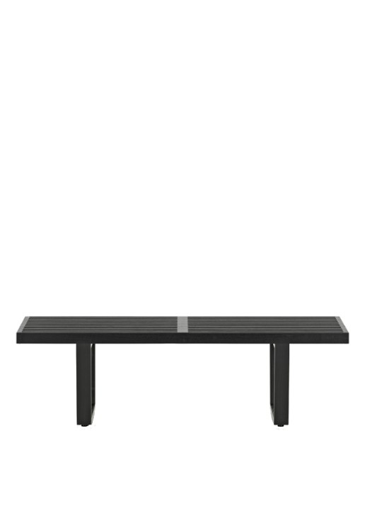Vitra Nelson Bench salontafel medium - voorkant zwart
