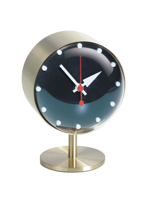 Vitra Night Clock klok  - voorkant zwart