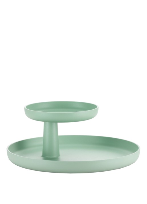 Vitra Rotary Tray dienblad etagere  - voorkant groen