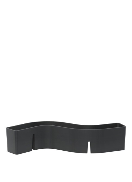 Vitra S-Tidy pennenbakje  - voorkant donkergrijs