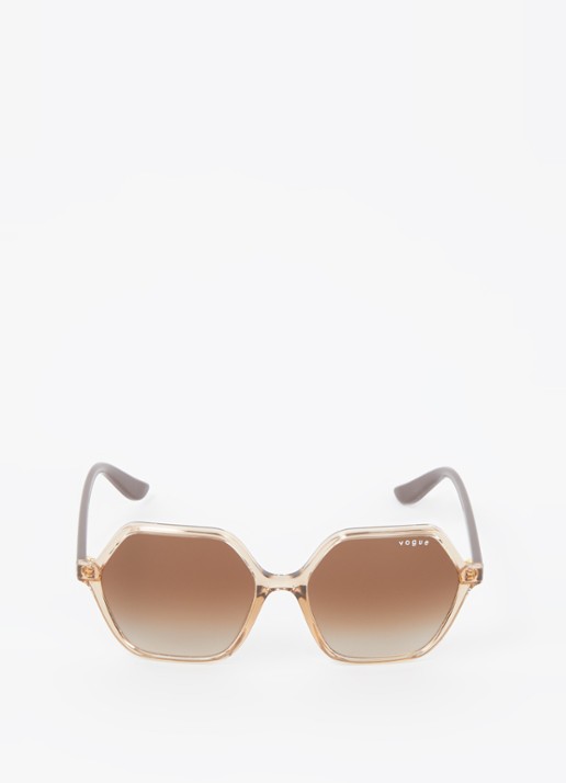 Vogue Butterfly zonnebril VO5361S  - voorkant 4 lichtbruin