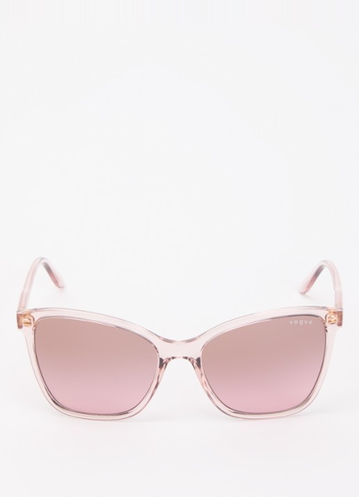 VOGUE Butterfly zonnebril VO5520S - detail roze