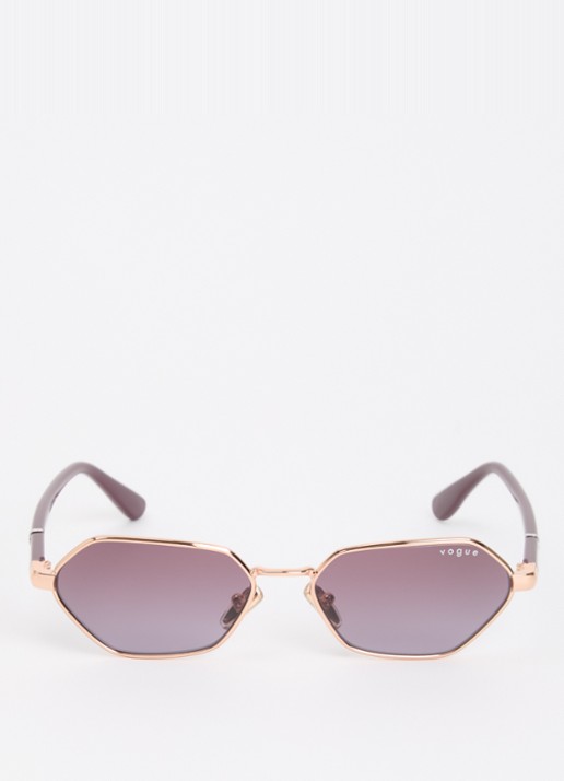 VOGUE Cat Eye zonnebril VO4349S - detail roségoud