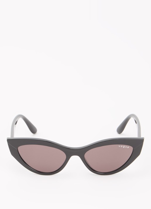 VOGUE Cat Eye zonnebril VO5637SU - detail zwart
