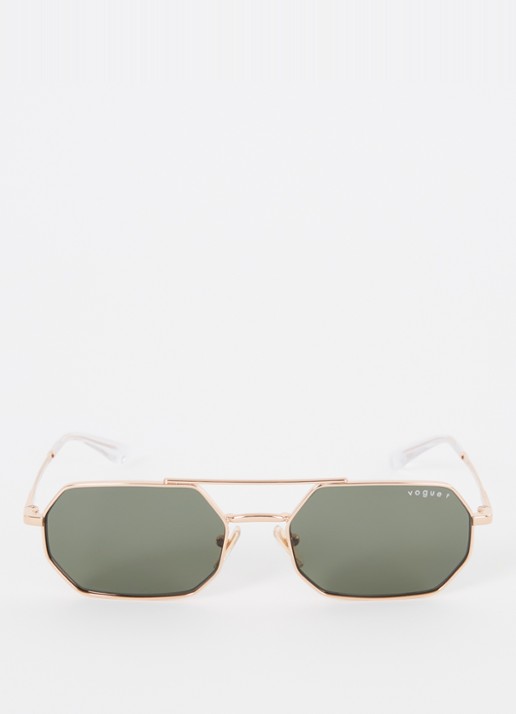 VOGUE Piloten zonnebril gepolariseerd VO4329S - detail 2 roségoud