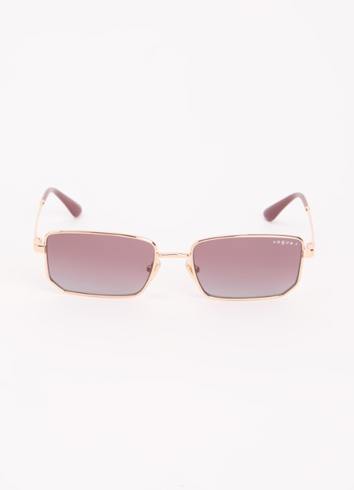 VOGUE Retro zonnebril gepolariseerd VO4352S - detail roségoud