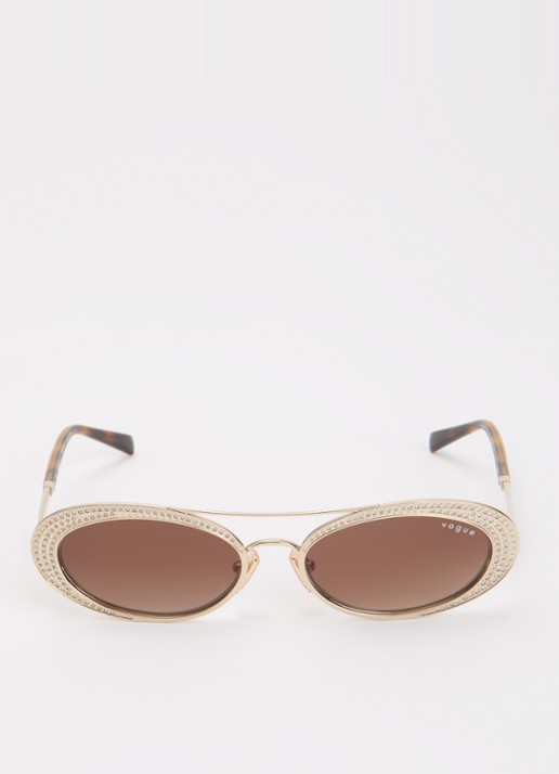 VOGUE Retro zonnebril VO4348SB - detail goud