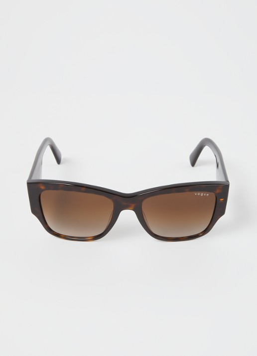 Vogue Wayfarer zonnebril VO5462S - voorkant 2 donkerbruin