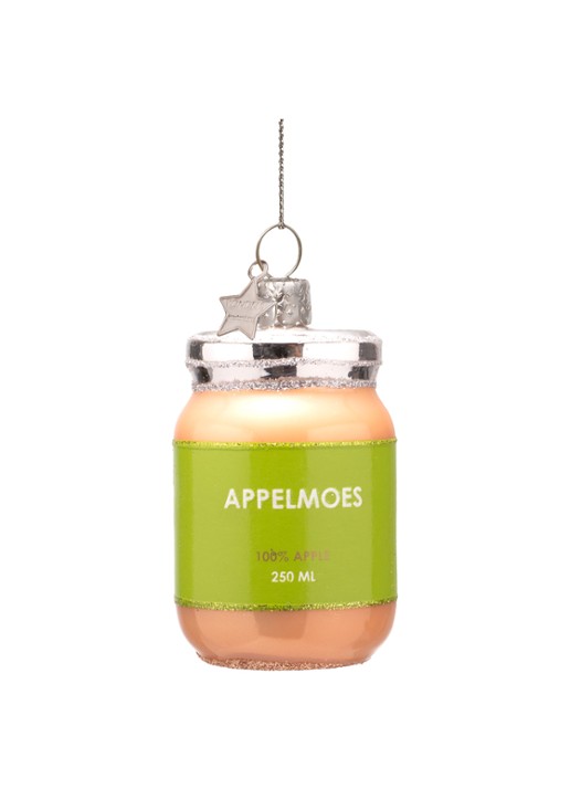 Vondels Appelmoes kersthanger 7,5 cm