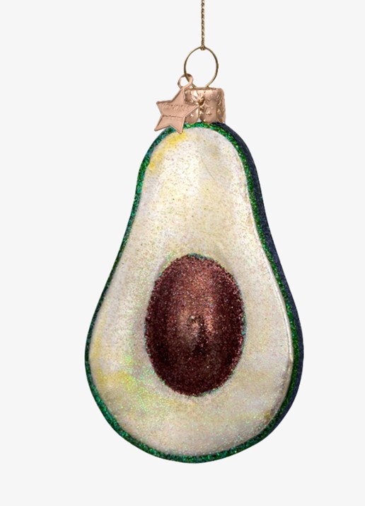 Vondels Avocado kersthanger 9,5 cm