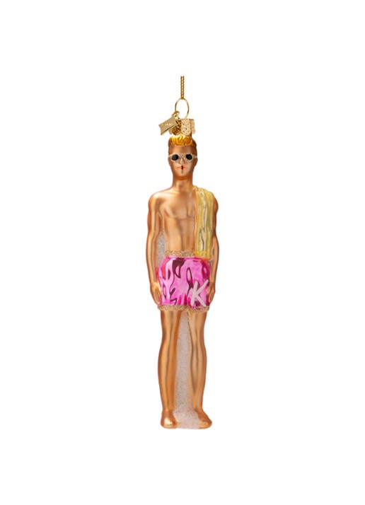 Vondels Barbie Ken Pop kersthanger 16,5 cm