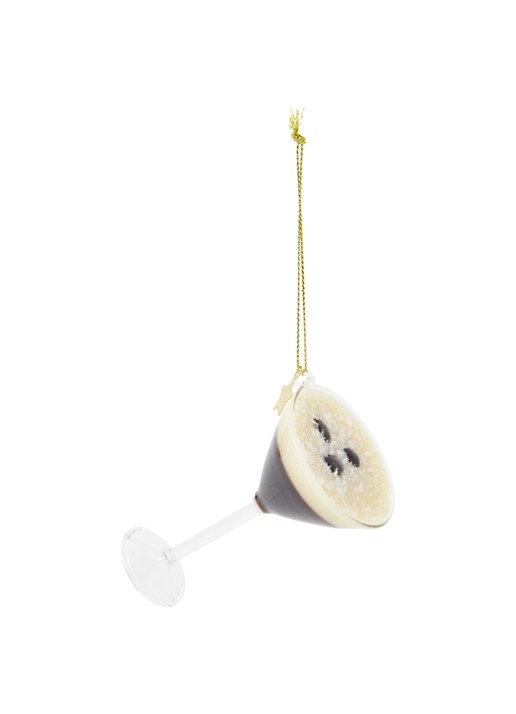 Vondels brown espresso martini  H9cm - voorkant 2 donkerbruin