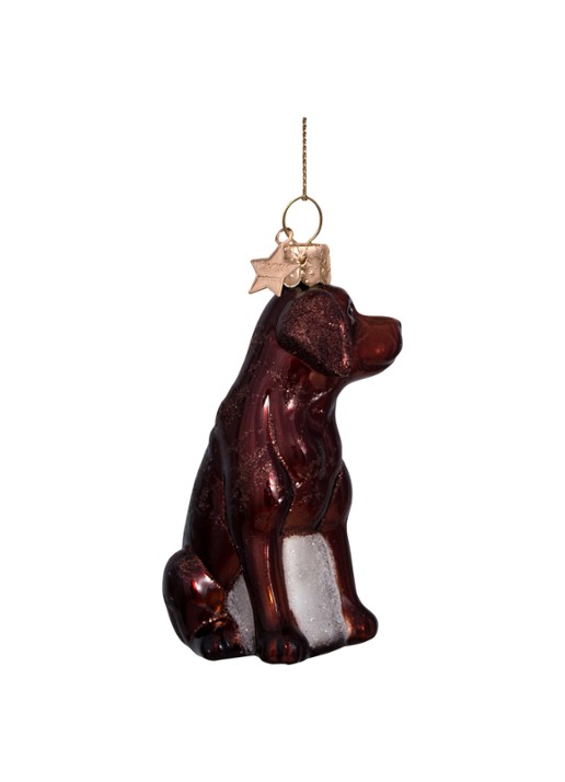 Vondels brown opal labrador H8.5cm - detail 3 bruin