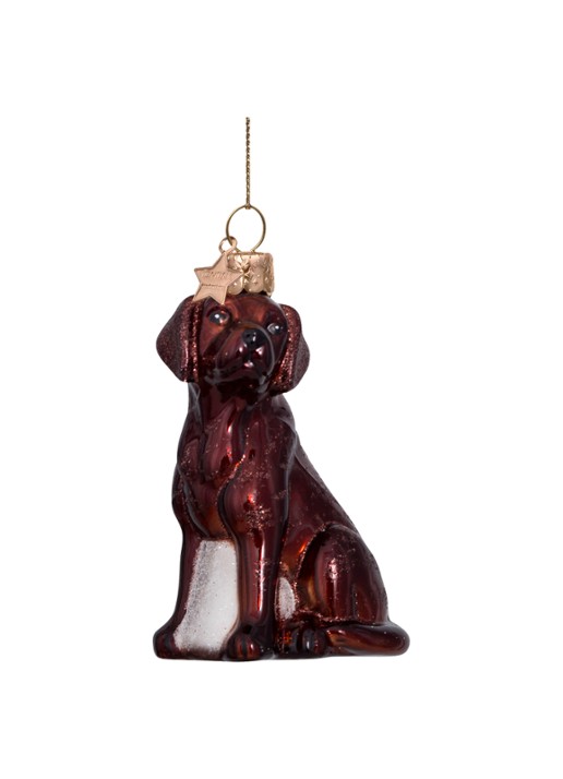 Vondels brown opal labrador H8.5cm