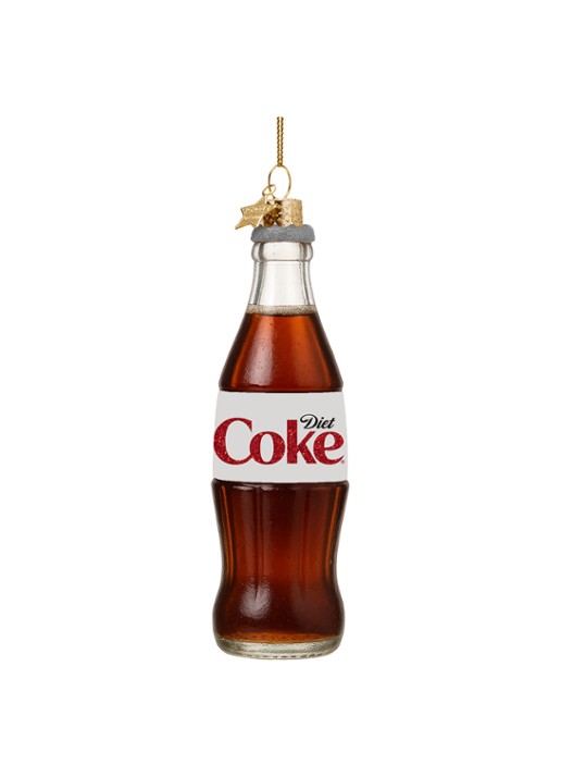 Vondels Coca Cola Diet Coke fles kersthanger 12 cm