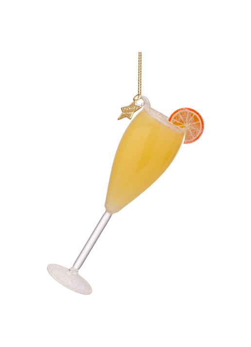 Vondels Cocktail Mimosa kersthanger 12,5 cm