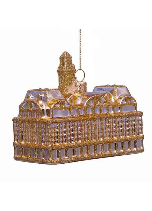 Vondels De Bijenkorf kersthanger - detail goud
