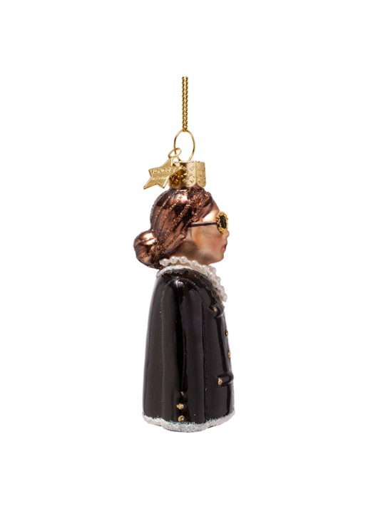 Vondels Fashion dame 8,5 cm - detail 2 zwart