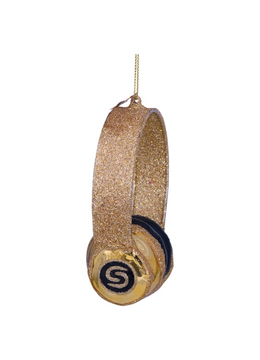 Vondels Gouden koptelefoon 12 cm
