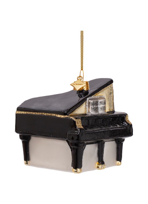 Vondels Grand Piano kersthanger 7,5 cm
