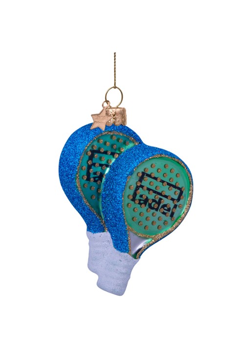 Vondels green padel racket H9cm - detail 3 multicolor