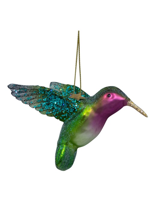 Vondels Kolibrie kersthanger 8,5 cm