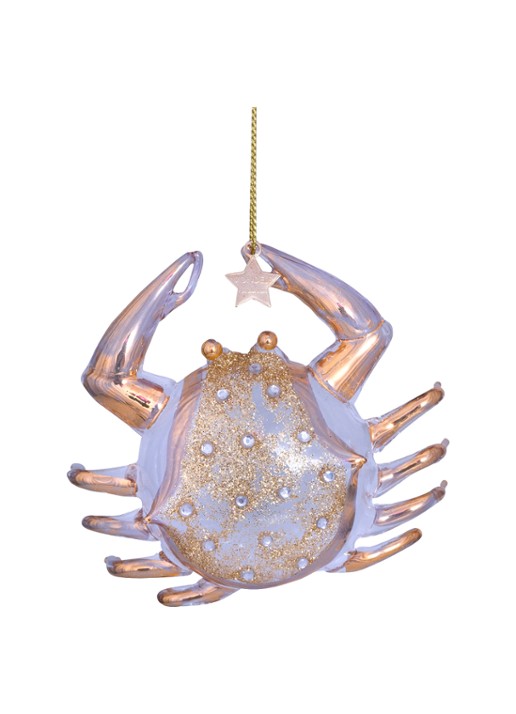 Vondels Krab kersthanger 11 cm