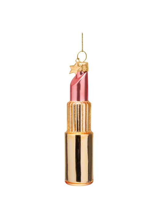 Vondels Lipstick kersthanger 11 cm