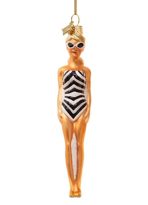Vondels Originele Barbie Pop 1959 kersthanger 14 cm