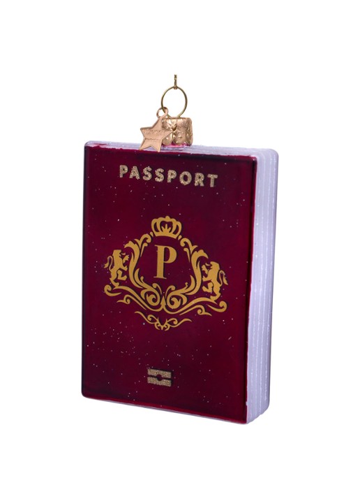 Vondels Paspoort kersthanger 11 cm