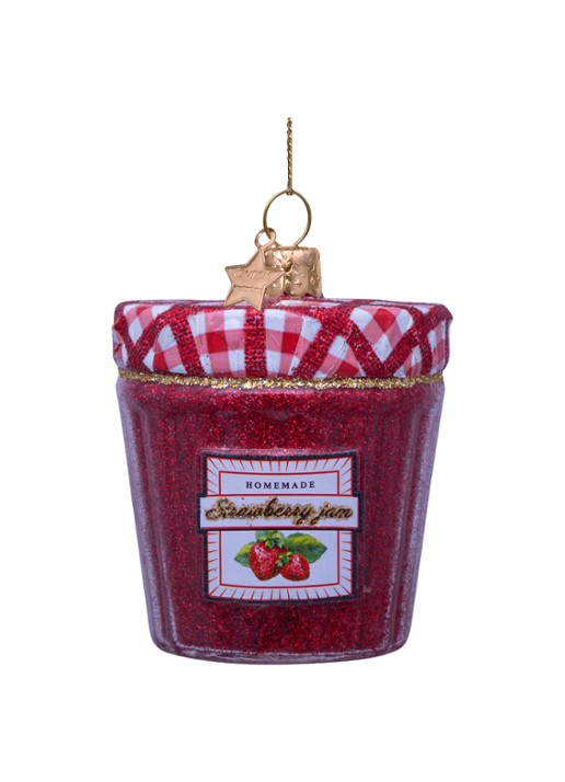 Vondels Pot Aardbei Jam kesthanger 7 cm