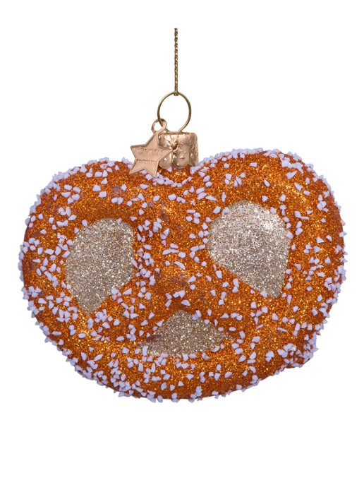 Vondels Pretzel kersthanger 7 cm