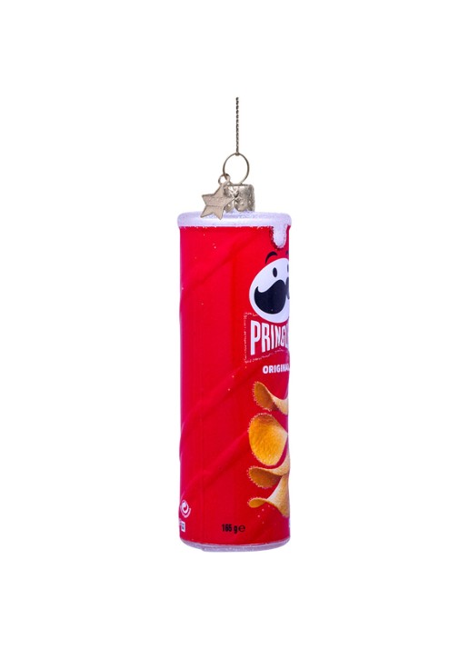 Vondels Pringles Original kersthanger 12 cm - detail 2 rood