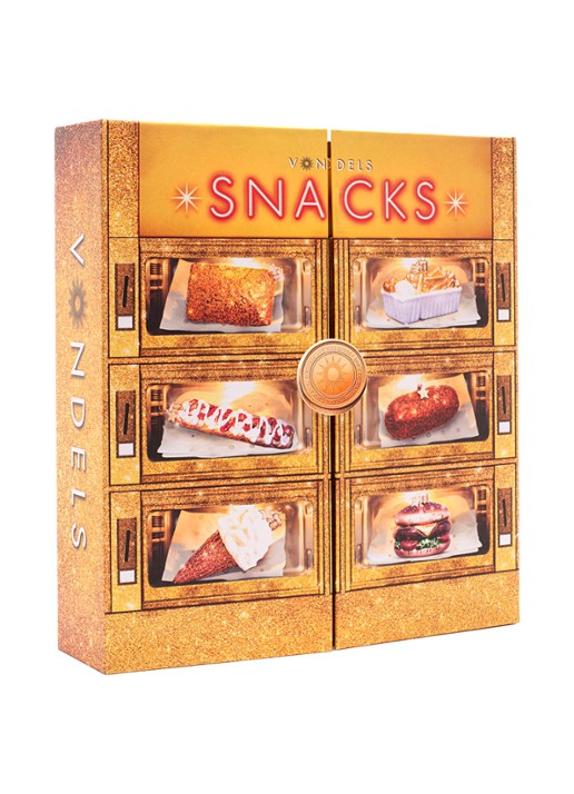 Vondels Snackbox kersthanger set van 6 - detail 3 multicolor