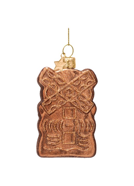 Vondels Speculaas kersthanger 9 cm
