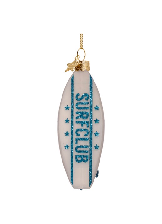 Vondels Surfboard kersthanger 11 cm