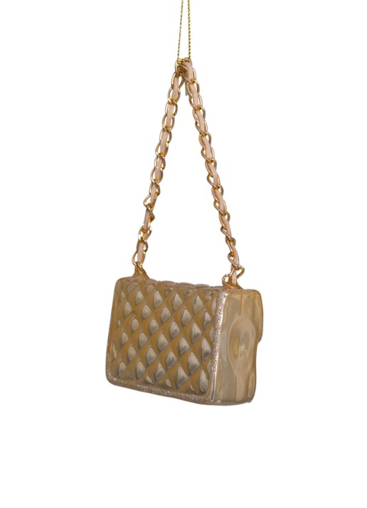 Vondels Tas kersthanger 5,5 cm - detail 4 goud