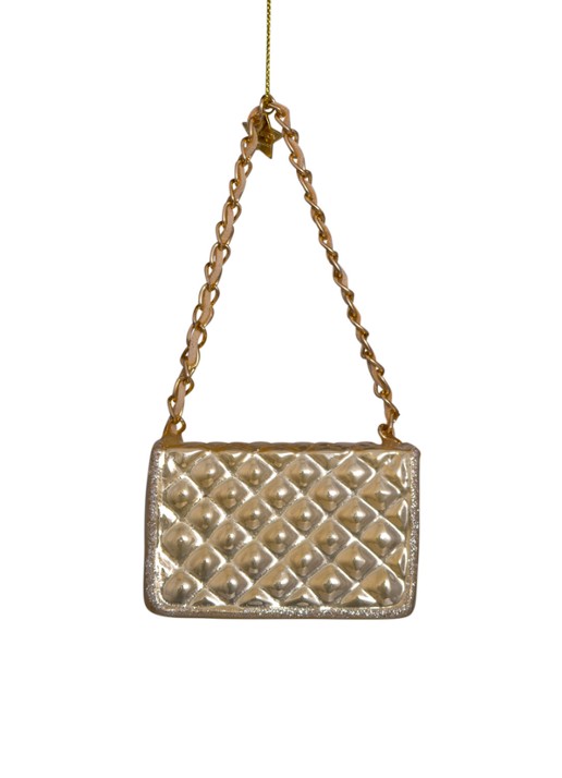 Vondels Tas kersthanger 5,5 cm - detail 5 goud