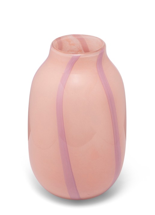 Vondels Vaas 27,5 cm - detail roze